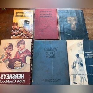 Vintage cookbooks 1930-1970’s